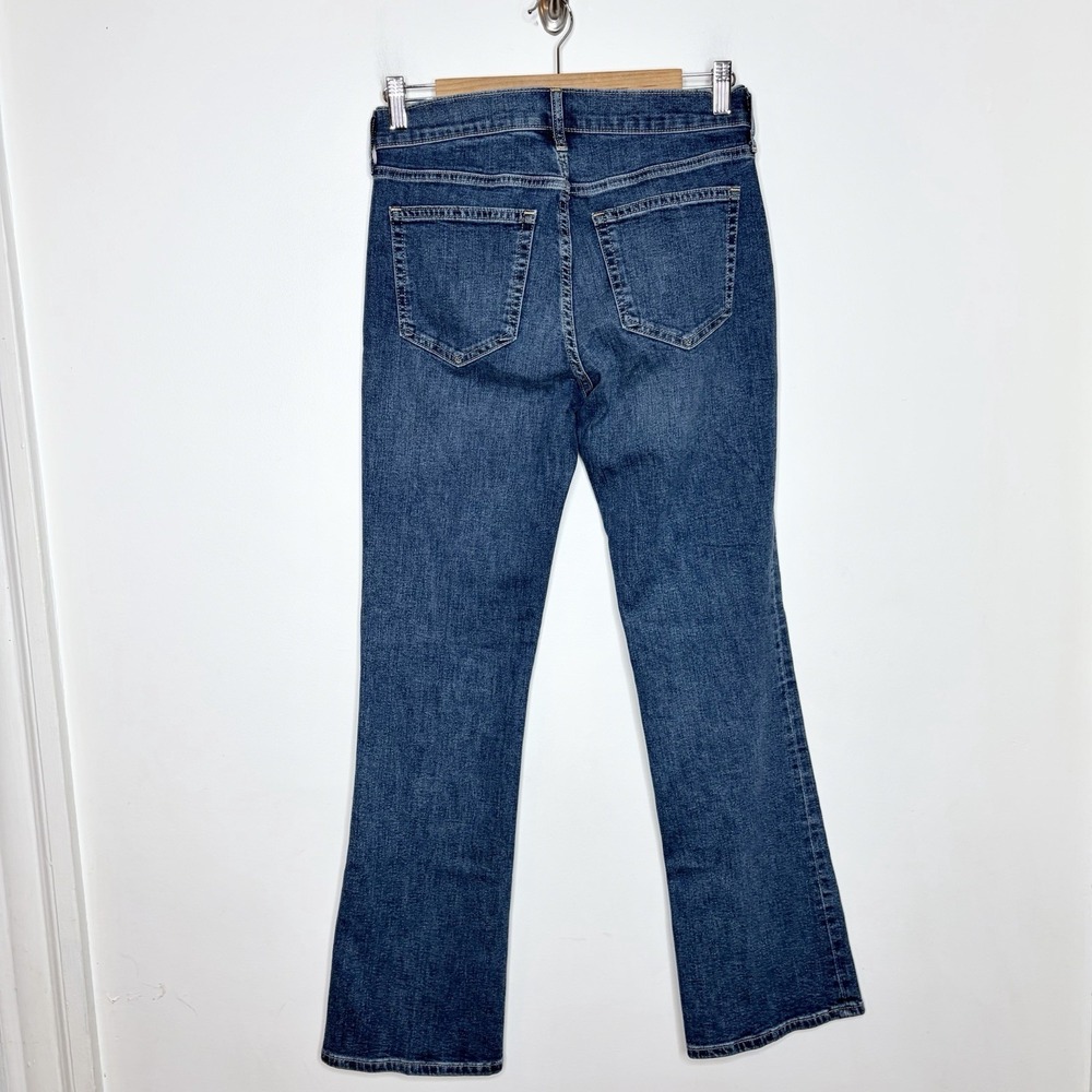 Gap Baby Boot Mid Rise Jeans Womens Size 28/6 Short Bootcut Medium Wash Blue - Picture 4 of 5
